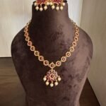 Kemp flower Necklace set