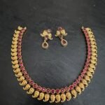 Mango Ruby Necklace set