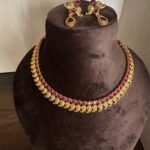 Mango Ruby Necklace set