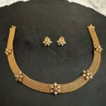 Diamond CZ Flower Simple set