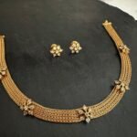 Diamond CZ Flower Simple set