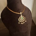 Diamond Replica Pendant Necklace