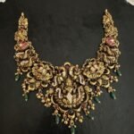Lakshmi Peacock Antique Necklace