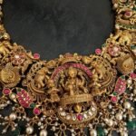 Lakshmi Peacock Kundan 3D Haram
