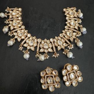 Designer Polki Necklace Set