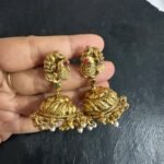 peacock Nakshi Jhumka