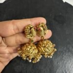 peacock Nakshi Jhumka