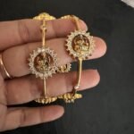 CZ Round Design Bangle