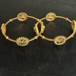 CZ Round Design Bangle