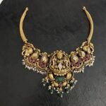 Kante Lakshmi Peacock Necklace