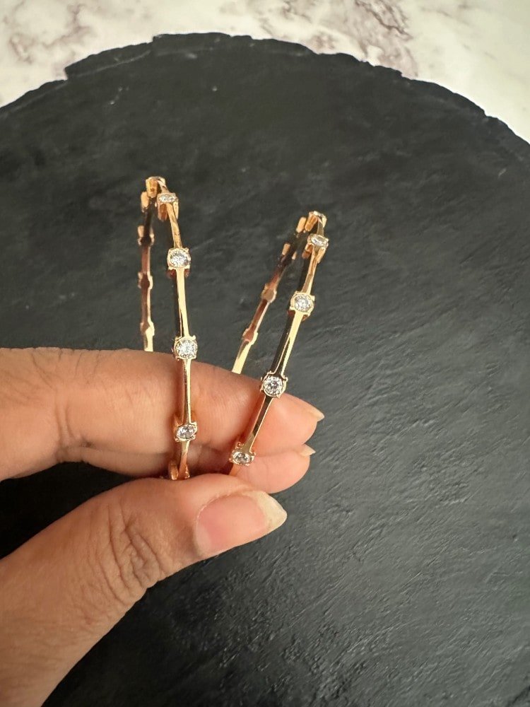 Simple Rose Gold Bangle Simple Rose Gold Bangle