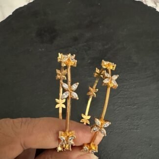 CZ Petal Bangle