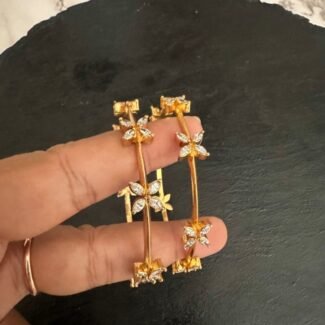 CZ Petal Bangle