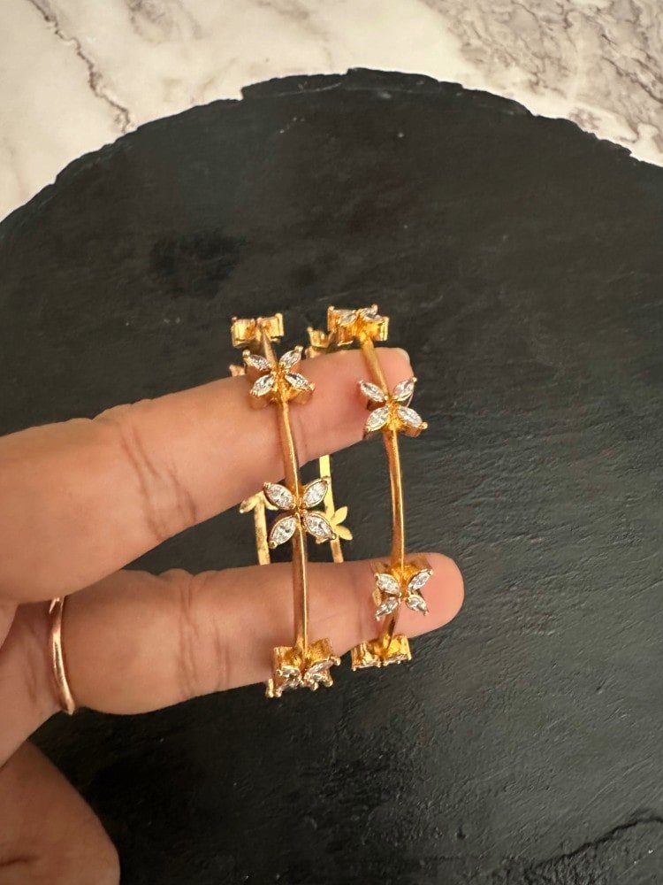CZ Petal Bangle CZ Petal Bangle