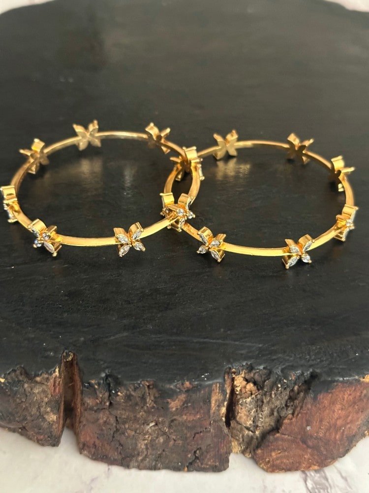 CZ Petal Bangle CZ Petal Bangle
