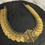 Peacock Coin Haram Necklace