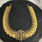 Peacock Coin Haram Necklace