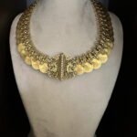 Peacock Coin Haram Necklace