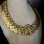 Peacock Coin Haram Necklace