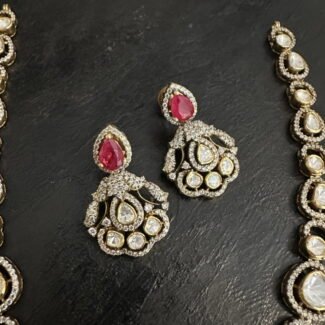 Polki Designer Necklace Set