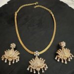 Lotus Attigai Necklace Set