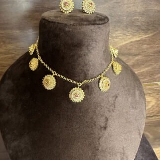 Invisible Flower Motif Chain Set