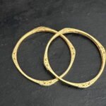 Square Round CZ Bangle