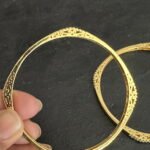 Square Round CZ Bangle