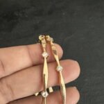 Closed Setting Diamond Replica Bangle