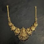 Lakshmi Peacock Simple Necklace