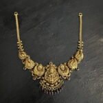 Lakshmi Peacock Simple Necklace