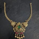 Mango Drop Design Simple Necklace