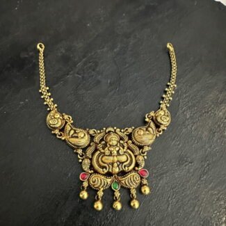 Lakshmi Mango Motif Simple Necklace