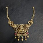 Lakshmi Mango Motif Simple Necklace