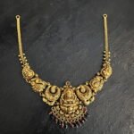 Lakshmi Peacock Mango Simple Necklace