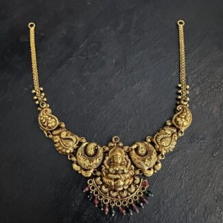 Lakshmi Peacock Mango Simple Necklace