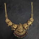 Lakshmi Peacock Nakash Simple Necklace