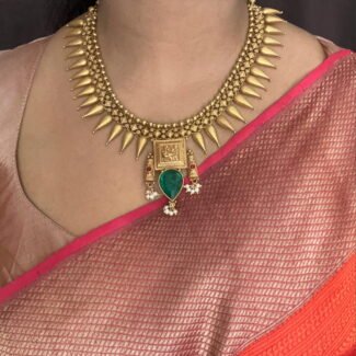 Kolapuri Spike Necklace