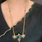 Kolapuri Pendant In Long Chain - Tanvi