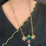 Kolapuri Pendant In Long Chain - Tanvi