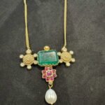 Kolapuri Pendant In Long Chain - Tanvi