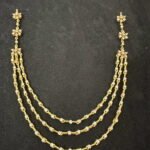 3 Layer flower CZ necklace set