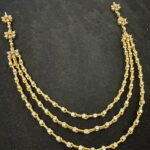 3 Layer flower CZ necklace set