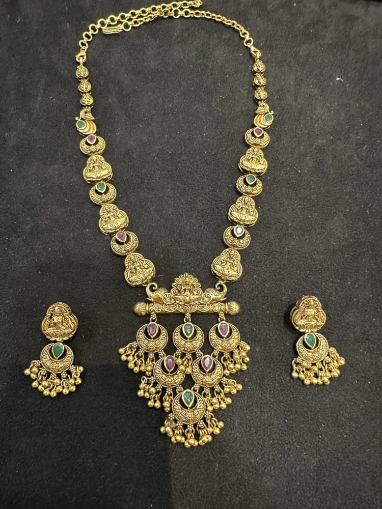 Lakshmi nakshi Designer necklace set Lakshmi nakshi Designer necklace set