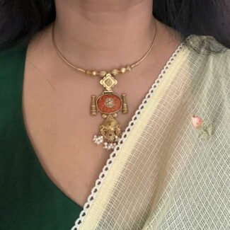 Coral kolapuri Hasli set