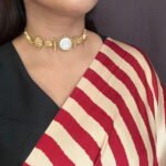 Kolhapuri Peacock Choker Set