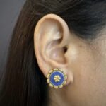 Kolhapuri Blue Stone Choker Set