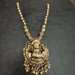 Lakshmi CZ Ball Necklace