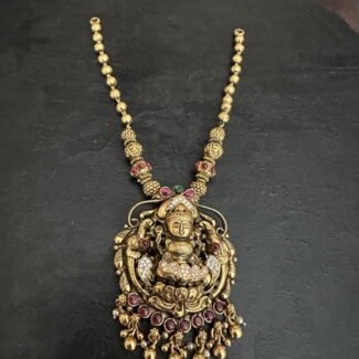 Lakshmi CZ Ball Necklace