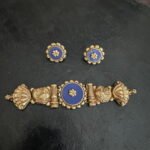Kolhapuri Blue Stone Choker Set